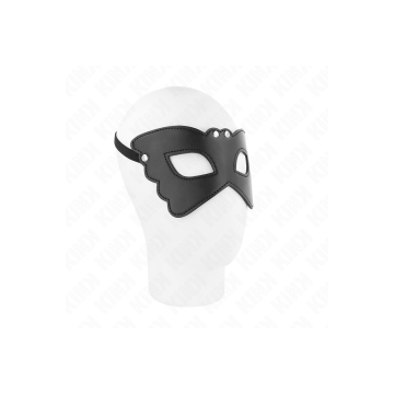 KINK - MASCHERA IN SIMILPELLE A FORMA DI FARFALLA 20 x 9 CM - KINK MA…