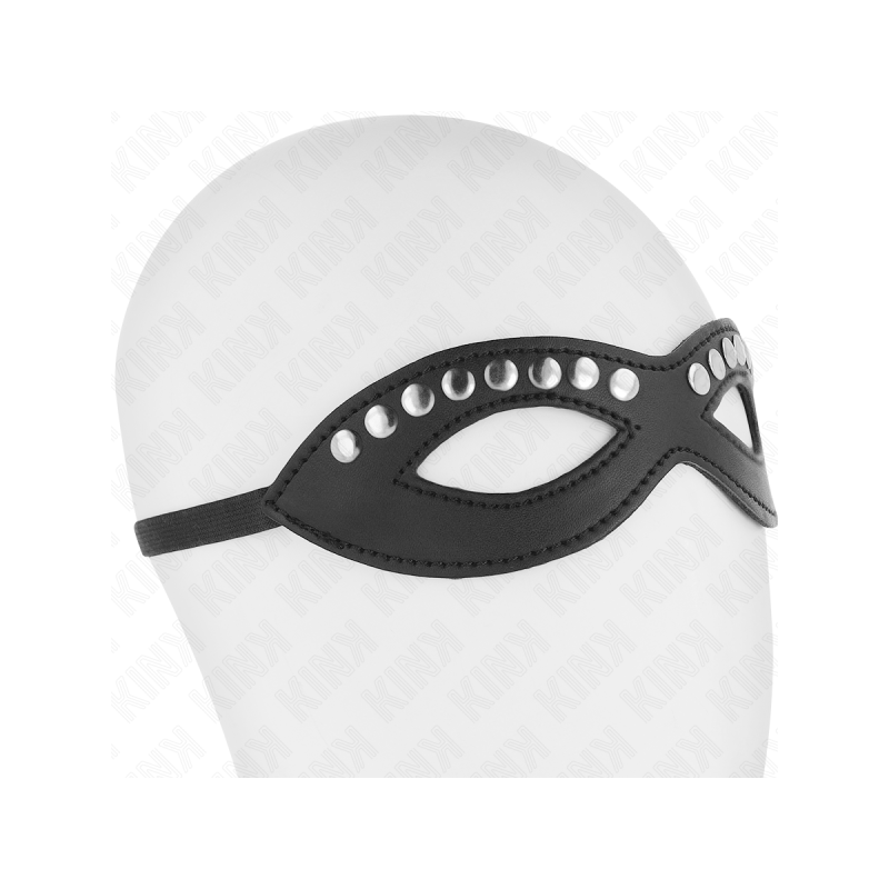 KINK - MASQUE POUR LES YEUX AVEC MINI RIVETS MODÈLE 1 20,5 x 5,5 CM -…
