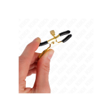 KINK - GOLDENE NIPPELKLEMMEN 6 CM - KINK NIPPLE GRIP - Sadomasochismu…