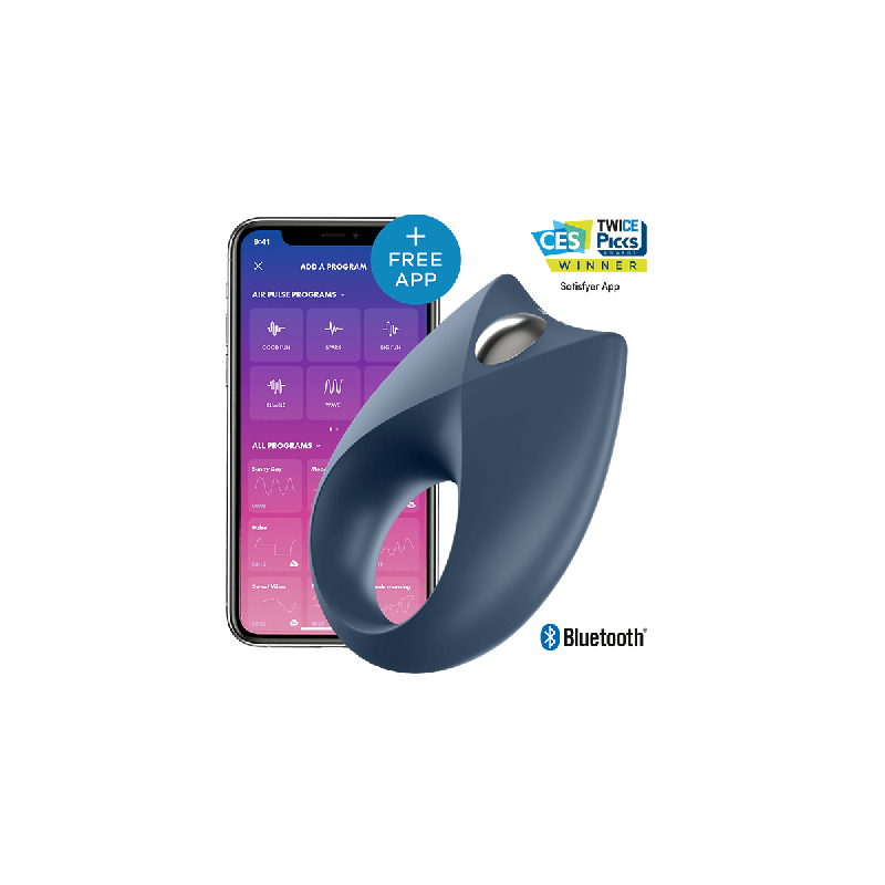 Satisfyer - Powerful Royal One Anillo Vibrador App | Vybes.it