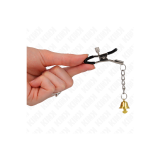 KINK - PINCES À TÉLÉMON PENDENTIF CLOCHE OR 6 CM - KINK NIPPLE GRIP -…