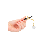 KINK - GLASPERLEN-NIPPELKLAMMERN GOLD 6 CM - KINK NIPPLE GRIP - Sadom…