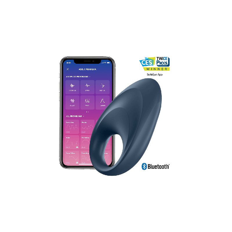 Satisfyer - Mighty One Anillo Vibrador App | Vybes.it