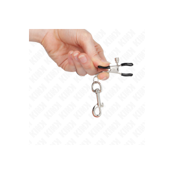 KINK - PINCE À METON CROCHET 6 CM - KINK NIPPLE GRIP - Pinces à téton…