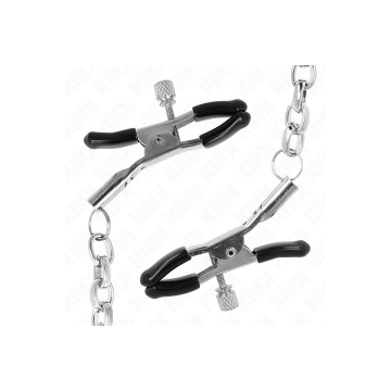 KINK - DICKE KETTE NIPPELKLEMMEN 30 CM - KINK NIPPLE GRIP - Sadomasoc…