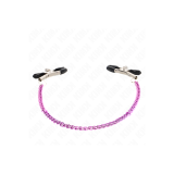 KINK - PINCES À METON CHAÎNE VIOLET 30 CM - KINK NIPPLE GRIP - Pinces…