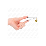 KINK - THIN BELL NIPPLE CLAMPS GOLD 7 CM - KINK NIPPLE GRIP - Sadomas…
