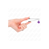 KINK - PINZE PER CAPEZZOLI A CAMPANA SOTTILE VIOLA 7 CM - KINK NIPPLE…