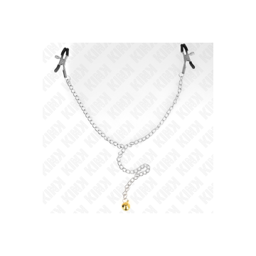 KINK - PINZE PER CAPEZZETTI A CATENA CON CAMPANA 30 CM - KINK NIPPLE…