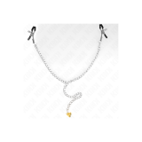 KINK - PINCES À TÉLÉTON CHAÎNE AVEC PENDENTIF CORNE 30 CM - KINK NIPP…