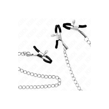 KINK - PINCES TRIPLE À TAMELON ET CLITO AVEC CHAÎNE MODÈLE 0 - KINK N…
