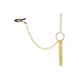 KINK - 4 Nippel- und Kitzlerklammern, verstellbar, Gold - KINK NIPPLE…