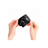 KINK - 3 D-RING WRIST RESTRAINTS ADJUSTABLE BLACK 17.5-25 CM X 6 CM -…
