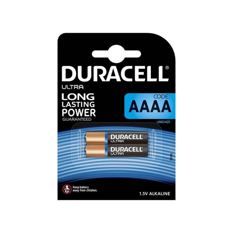 DURACELL - BATTERIA ULTRA POWER ALCALINA AAAA MX2500 1,5V 2 UNIT - Ba…