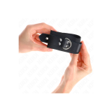 KINK - RESISTENZA DA POLSO IN NYLON NERO CON CINTURA IN PELLE NERA RE…