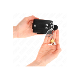 KINK - APPAREILS-POIGNETS VERROUILLÉS PAR JOINT TORIQUE NOIR RÉGLABLE…