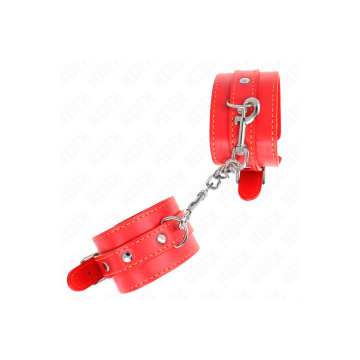 KINK - RESISTENZA DA POLSO SOTTILE ROSSO REGOLABILE 21-33 CM - KINK W…