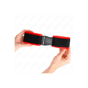 KINK - NYLON BIND KLETT-HANDFESSELN SCHWARZ MODELL 1 VERSTELLBAR 25-3…