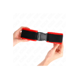 KINK - TENUTA DA POLSO IN NYLON HOOK&LOOP NERA MODELLO 1 AJDUSTABLE 2…