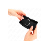 KINK - APPUI-POIGNETS DOUBLÉS DE FOURRURE NOIR AJUSTABLE 17-31 CM X 7…