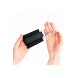 KINK - RESISTENZA DA POLSO NERA REGOLABILE 18-35 CM X 6 CM - KINK WRI…