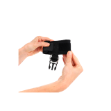 KINK - NEOPRENE HOOK&LOOP FASTENER WRIST RESTRAINTS BLACK ADJUSTABLE…
