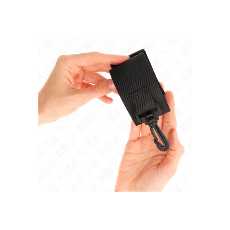 KINK - APPAREILS-POIGNETS EN NYLON NOIR - KINK WRIST RESTRAINT - Répa…