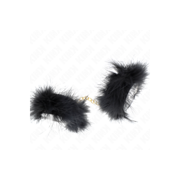 KINK - POLSINI IN PIUMA CON CATENA IN ORO MODELLO 0 - KINK WRIST REST…