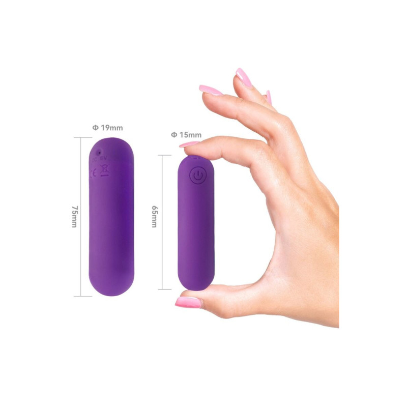 ARMONY - SPLASH HAHA VIBRATORE BULLET IN SILICONE 10 VIBRAZIONI 75 X…