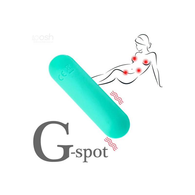 ARMONY - SPLASH JOLINE VIBRATEUR BULLET TÉLÉCOMMANDE EN SILICONE 10 V…