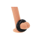 POWERING - SUPER FLEXIBLE Y RESISTENTE ANILLO PENE  5CM PR08 NEGRO