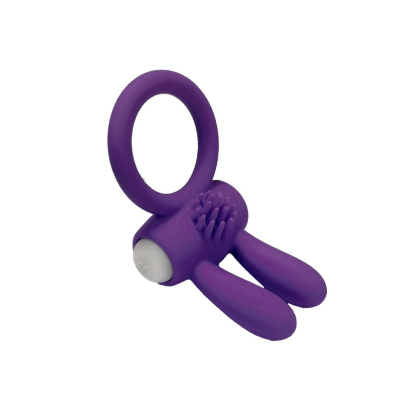 ARMONY - MR BUNNY ANELLO VIBRATORE IN SILICONE VIOLA - ARMONY FOR HIM…