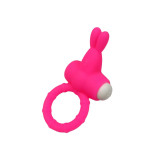 ARMONY - MS BUNNY VIBRATOR RING SILICONE PINK - ARMONY FOR HIM - Cock…