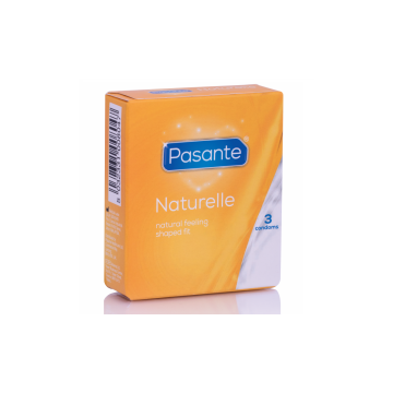 PASANTE - NATURELLE CONDOM 3 PACK - Natural Range | Vybes.it