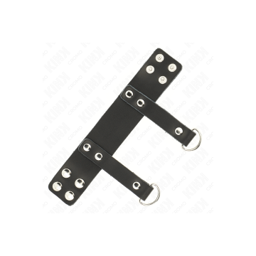 KINK - ANNEAU PÉNIS AVEC ANNEAUX EN FORME DE « D » 18,5 X 3,3 CM - KI…