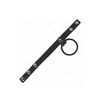 KINK - ANNEAU PÉNIS EN SILICONE 3,8 CM ET SÉPARATEUR DE BALLES EN CUI…