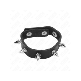 KINK - PENISRING AUS LEDER MIT SPIKES 21,5 X 1,6 CM - KINK RING POWER…