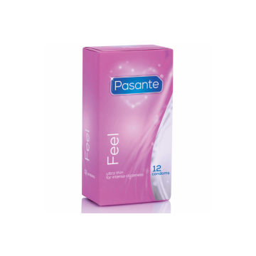 PASANTE - SENSITIVE ULTRA FINE CONDOMS 12 UNITS | Vybes.it