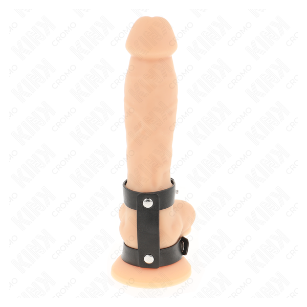 KINK - ANILLO PENE DOBLE POLIPIEL AJUSTABLE