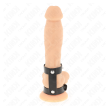KINK - ANILLO PENE DOBLE POLIPIEL AJUSTABLE