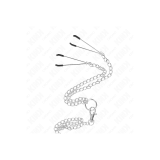 KINK - ANELLO PER PENE IN METALLO CROMATO TRIPLO DA 3,8 CM A 5 CM, CA…