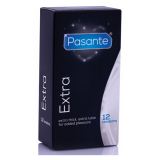 PASANTE - EXTRA EXTRA DICKE KONDOMEN MIT ZUSÄTZLICHER GLEITMITTELBESCHICHTUNG 12 STÜCK