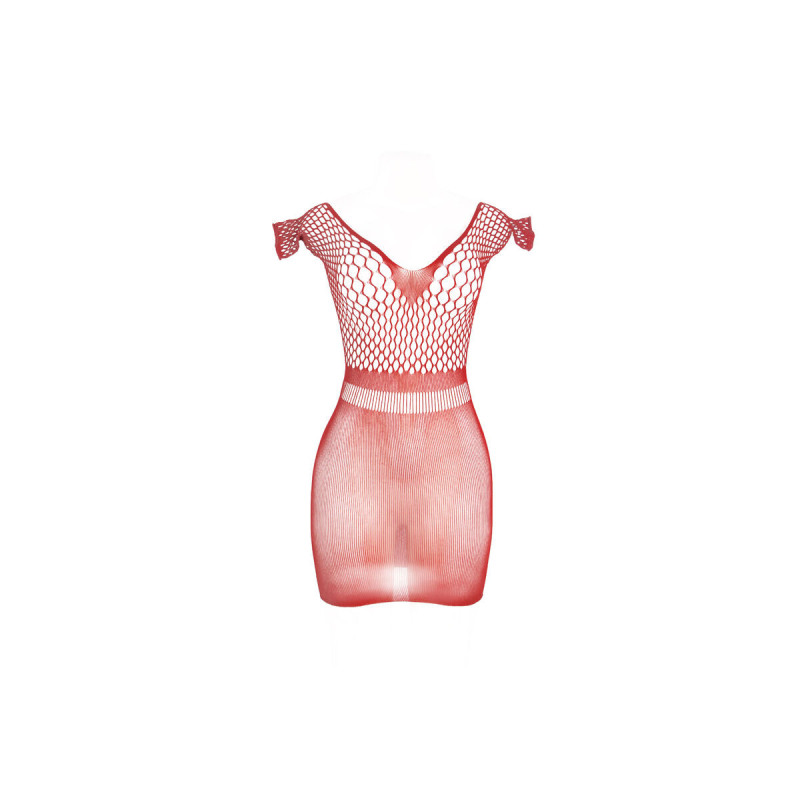 SUBBLIME - 951924 ROBE COURTE EN CROCHET ROUGE TAILLE UNIQUE - SUBBLI…