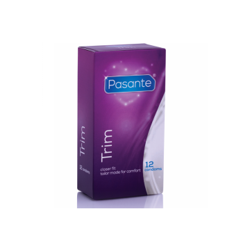 PASANTE - THIN TRIM MS CONDOMS 12 UNITS - Sensitive | Vybes.it
