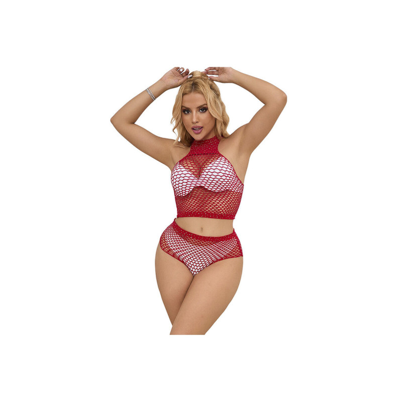 Subblime - 952402 Netzset Mit Rosa Diamanten Eine Grösse | Vybes.it