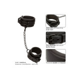 Calexotics - Nocturnal Esposas De Tobillo Cuero Ajustable Negro |