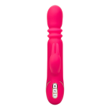 CALEXOTICS - JACK FANTASY VIBRATORE TRIPLO RISCALDATO ROSA CONIGLIO
