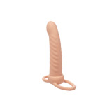 Calexotics - Maxx Doble Penetrador Acanalado 10 Vibraciones Natural