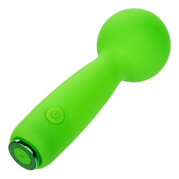 CALEXOTICS - NEON VIBES THE BUBBLY VIBE MINI-MASSAGER 10 VIBRATIONEN GRÜN