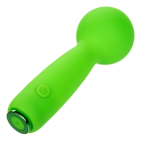 CALEXOTICS - NEON VIBES THE BUBBLY VIBE MINI-MASSAGER 10 VIBRATIONEN GRÜN